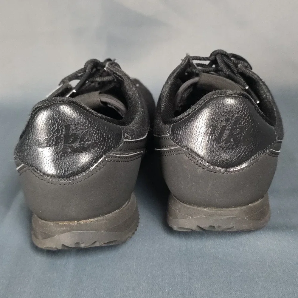 Nike Cortez Glitter Green And Black Youth Sneakers Size‎ 5Y AA3498-002
